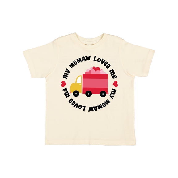 Inktastic My Memaw Loves Me Boys or Girls Toddler T-Shirt