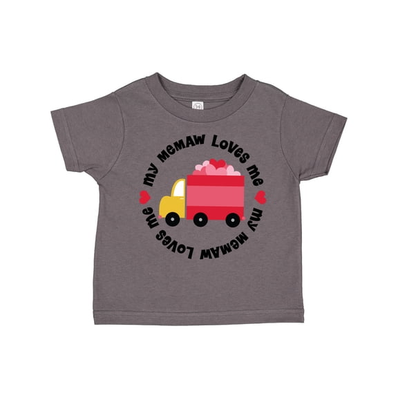 Inktastic My Memaw Loves Me Boys or Girls Toddler T-Shirt