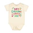 thumbnail image 1 of Inktastic My Memaw Loves Me Girl Grandchild Girls Baby Bodysuit, 1 of 5