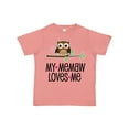 thumbnail image 1 of Inktastic My Memaw Loves Me Girl Owl Girls Toddler T-Shirt, 1 of 5