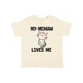 thumbnail image 1 of Inktastic My Memaw Loves Me Girls Girls Toddler T-Shirt, 1 of 5