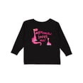 thumbnail image 1 of Inktastic My Memaw Loves Me Girls Long Sleeve Toddler T-Shirt, 1 of 5