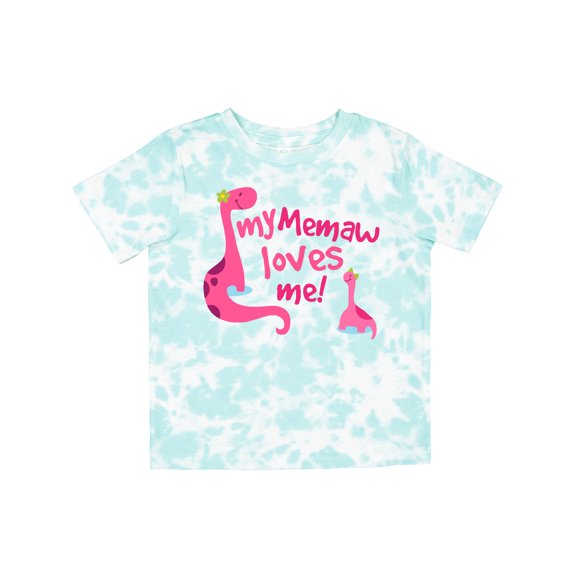 Inktastic My Memaw Loves Me Girls Toddler T-Shirt