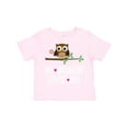 thumbnail image 1 of Inktastic My Memaw Loves Me Grandkids Owl Girls Toddler T-Shirt, 1 of 5