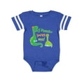 thumbnail image 1 of Inktastic My Memaw Loves Me Grandson Dinosaur Boys Baby Bodysuit, 1 of 5