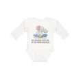 thumbnail image 1 of Inktastic My Memaw Loves Me to the Moon and Back Elephants in Clouds Boys or Girls Long Sleeve Baby Bodysuit, 1 of 5