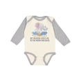 thumbnail image 1 of Inktastic My Memaw Loves Me to the Moon and Back Elephants in Clouds Boys or Girls Long Sleeve Baby Bodysuit, 1 of 5
