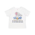 thumbnail image 1 of Inktastic My Memaw Loves Me to the Moon and Back Elephants in Clouds Boys or Girls Toddler T-Shirt, 1 of 5