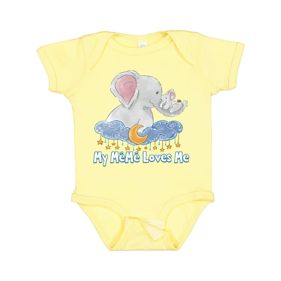 Inktastic My Meme Loves Me Boys or Girls Baby Bodysuit