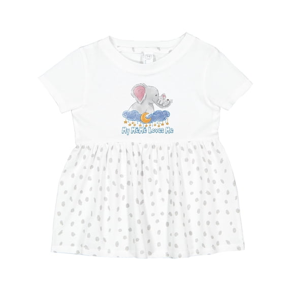 Inktastic My Meme Loves Me Girls Baby Dress