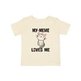 thumbnail image 1 of Inktastic My Meme Loves Me Girls Girls Baby T-Shirt, 1 of 5