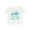 thumbnail image 1 of Inktastic My Meme Loves Me Whale Grandchild Boys or Girls Toddler T-Shirt, 1 of 5