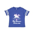 thumbnail image 1 of Inktastic My Memere Grandma Loves Me Unicorn Girls Toddler T-Shirt, 1 of 5