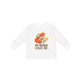 thumbnail image 1 of Inktastic My Memere Loves Me Fox Boys or Girls Long Sleeve Toddler T-Shirt, 1 of 5
