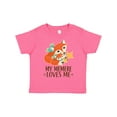 thumbnail image 1 of Inktastic My Memere Loves Me Fox Boys or Girls Toddler T-Shirt, 1 of 5
