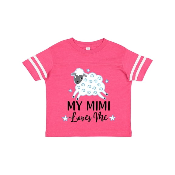 Inktastic My Mimi Loves Me Baby Lamb Boys or Girls Toddler T-Shirt
