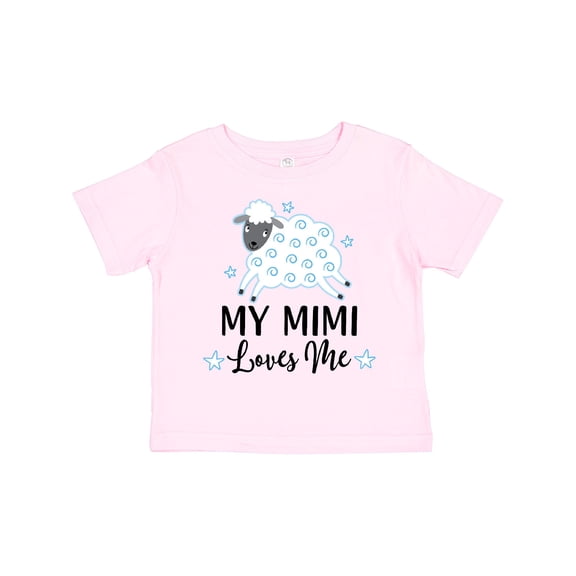 Inktastic My Mimi Loves Me Baby Lamb Boys or Girls Toddler T-Shirt
