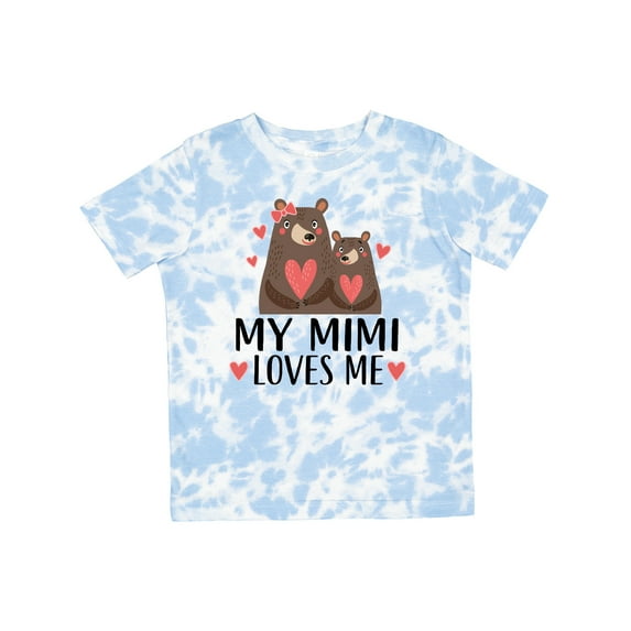 Inktastic My Mimi Loves Me Bear Boys or Girls Toddler T-Shirt
