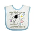 thumbnail image 1 of Inktastic My Mimi Loves Me Boys or Girls Baby Bib, 1 of 4