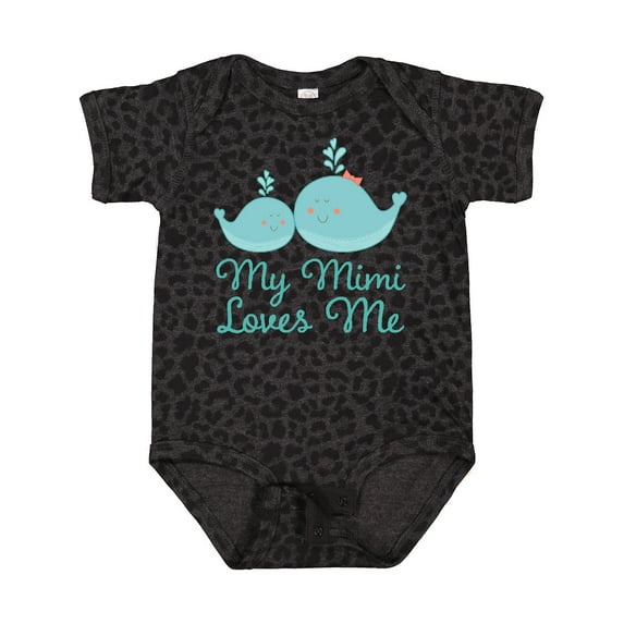 Inktastic My Mimi Loves Me Boys or Girls Baby Bodysuit