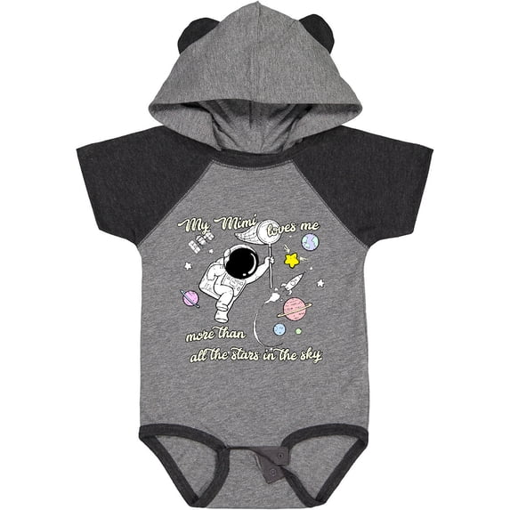 Inktastic My Mimi Loves Me Boys or Girls Baby Bodysuit