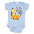 thumbnail image 1 of Inktastic My Mimi Loves Me Boys or Girls Baby Bodysuit, 1 of 5