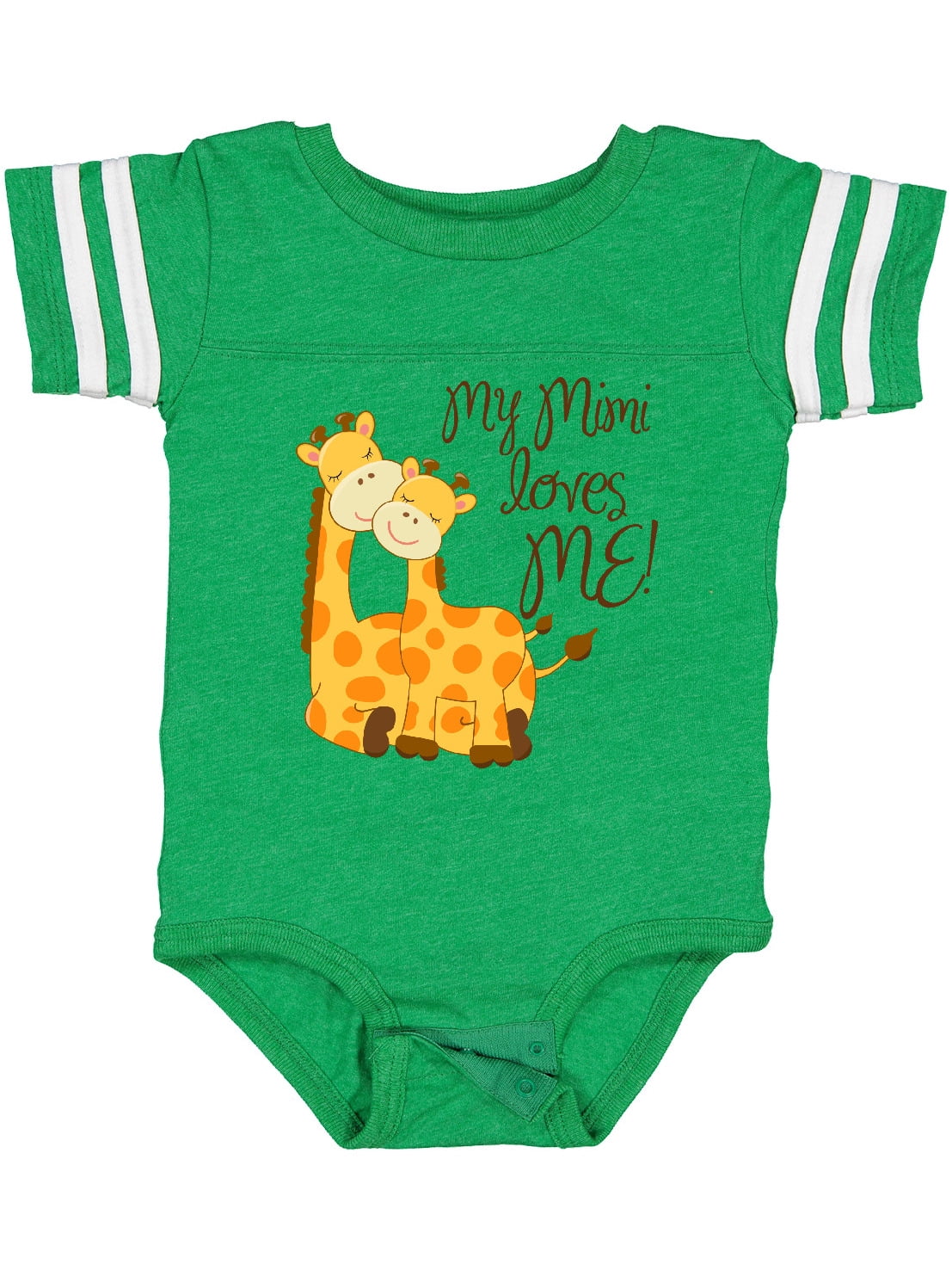 Inktastic My Mimi Loves Me Boys or Girls Baby Bodysuit