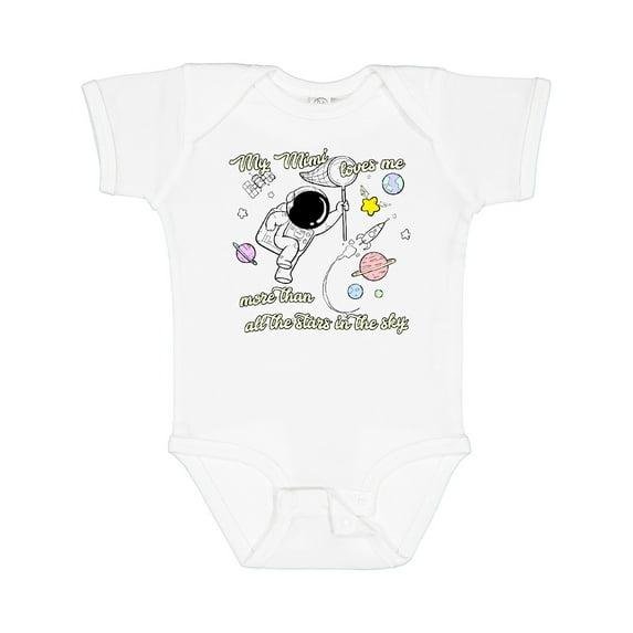 Inktastic My Mimi Loves Me Boys or Girls Baby Bodysuit