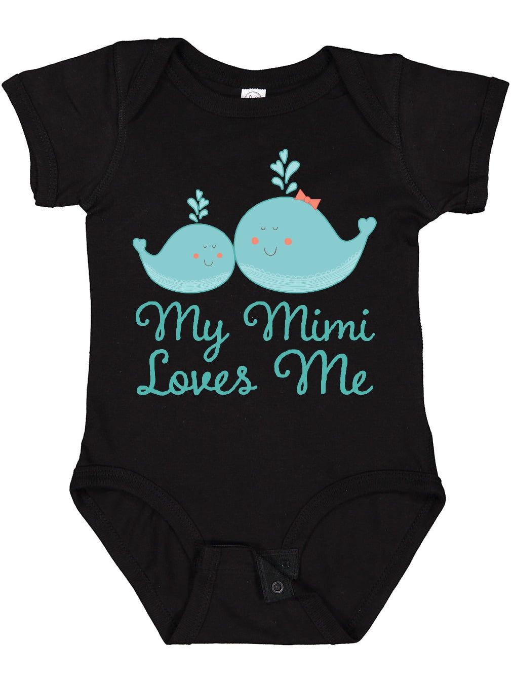 Inktastic My Mimi Loves Me Boys or Girls Baby Bodysuit