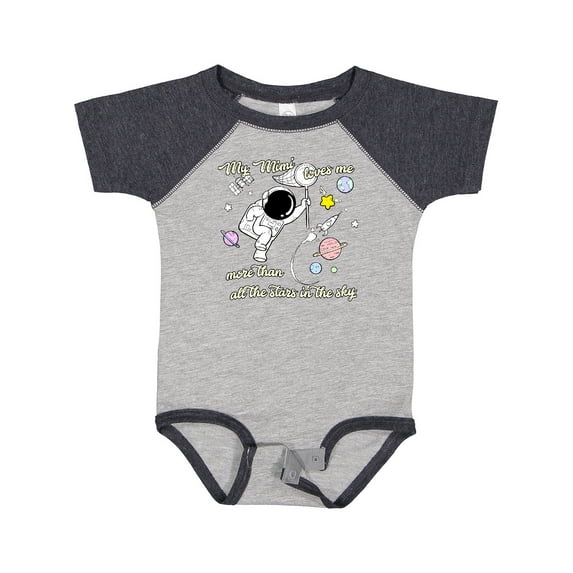 Inktastic My Mimi Loves Me Boys or Girls Baby Bodysuit