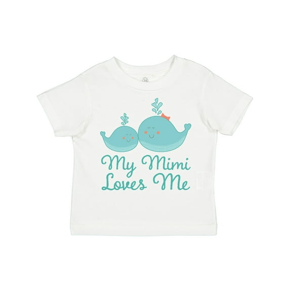 Inktastic My Mimi Loves Me Boys or Girls Toddler T-Shirt