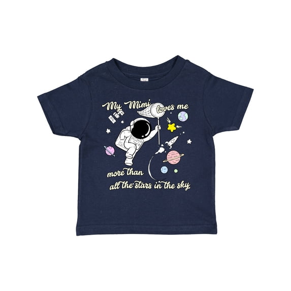 Inktastic My Mimi Loves Me Boys or Girls Toddler T-Shirt