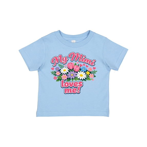 Inktastic My Mimi Loves Me Boys or Girls Toddler T-Shirt