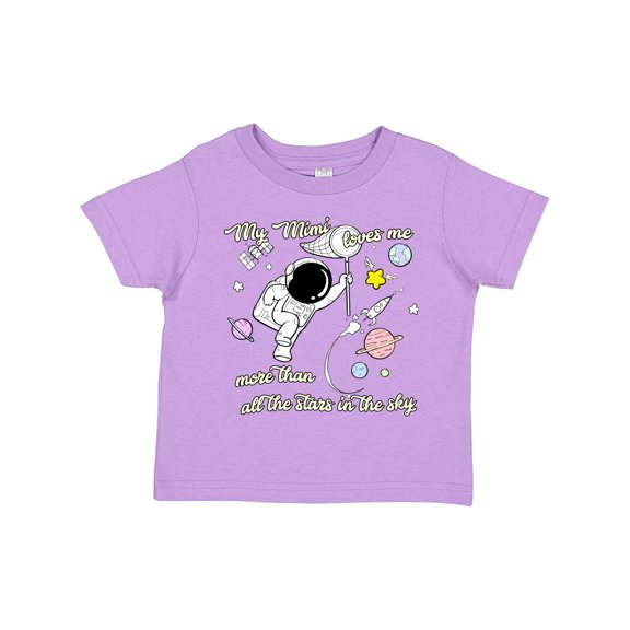 Inktastic My Mimi Loves Me Boys or Girls Toddler T-Shirt