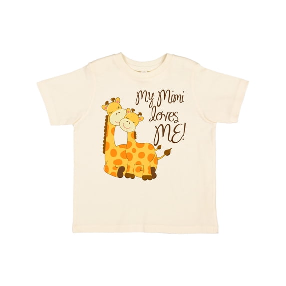 Inktastic My Mimi Loves Me Boys or Girls Toddler T-Shirt