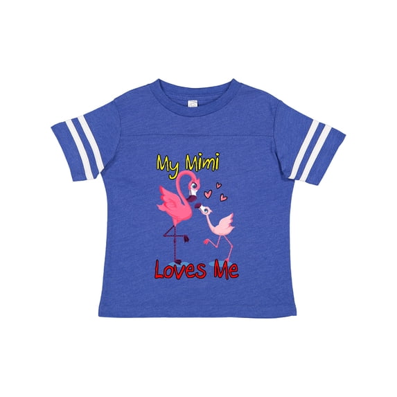 Inktastic My Mimi Loves Me Flamingo Boys or Girls Toddler T-Shirt