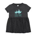 thumbnail image 1 of Inktastic My Mimi Loves Me Girls Baby Dress, 1 of 5