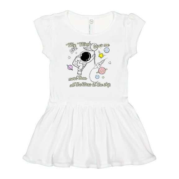 Inktastic My Mimi Loves Me Girls Baby Dress