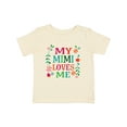 thumbnail image 1 of Inktastic My Mimi Loves Me Girls Girls Baby T-Shirt, 1 of 5