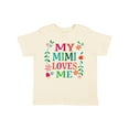 thumbnail image 1 of Inktastic My Mimi Loves Me Girls Girls Toddler T-Shirt, 1 of 5