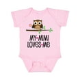 thumbnail image 1 of Inktastic My Mimi Loves Me Girls Owl Girls Baby Bodysuit, 1 of 5