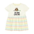 thumbnail image 1 of Inktastic My Mimi Loves Me Girls Owl Girls Baby Dress, 1 of 5