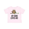 thumbnail image 1 of Inktastic My Mimi Loves Me Girls Owl Girls Toddler T-Shirt, 1 of 5