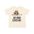 thumbnail image 1 of Inktastic My Mimi Loves Me Girls Owl Girls Toddler T-Shirt, 1 of 5