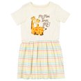 thumbnail image 1 of Inktastic My Mimi Loves Me Girls Toddler Dress, 1 of 5