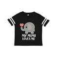 thumbnail image 1 of Inktastic My Mimi Loves Me Grandchild Boys or Girls Toddler T-Shirt, 1 of 5