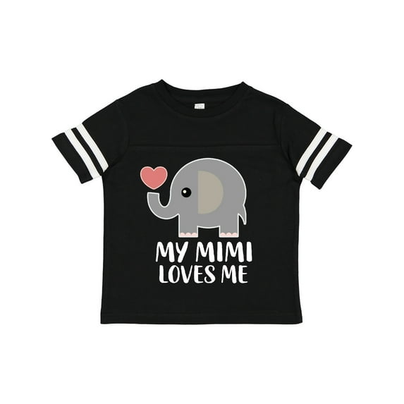 Inktastic My Mimi Loves Me Grandchild Boys or Girls Toddler T-Shirt