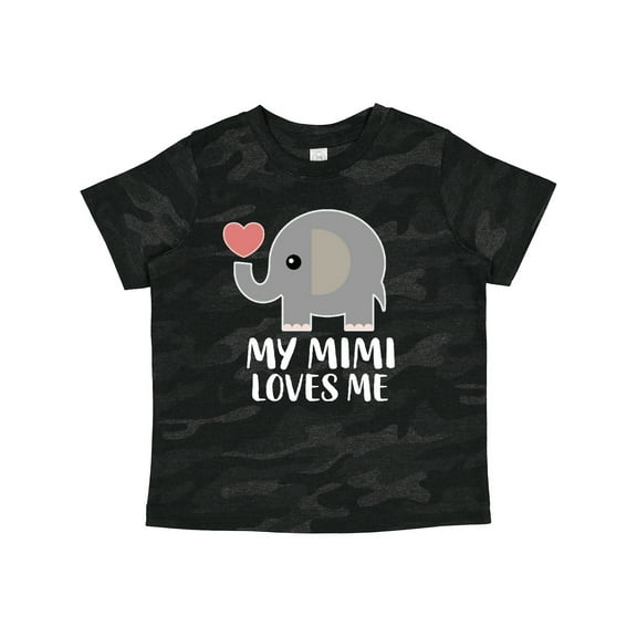 Inktastic My Mimi Loves Me Grandchild Boys or Girls Toddler T-Shirt