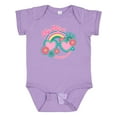 thumbnail image 1 of Inktastic My Mimi Loves Me Granddaughter Girls Baby Bodysuit, 1 of 5