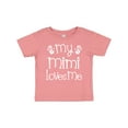 thumbnail image 1 of Inktastic My Mimi Loves Me Grandkids Boys or Girls Baby T-Shirt, 1 of 5